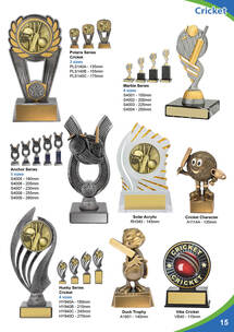 Cricket Trophies and Awards p15