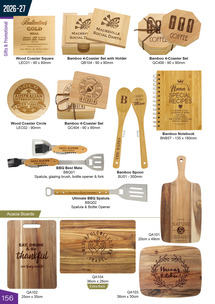 Promotional & Giftware p 156