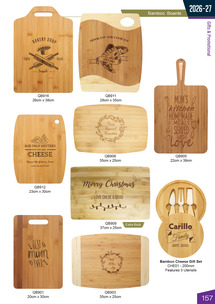 Promotional & Giftware p 157