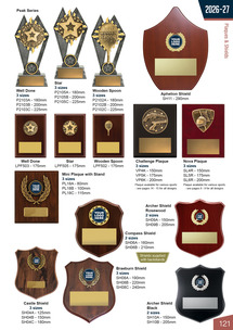 Plaques & Shields page 121 Plaques & Shields page 121