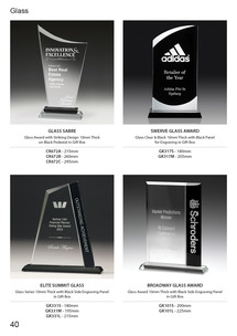 Glass Awards Page 40 Glass Awards Page 40