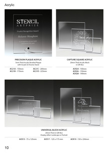 Acrylic Awards Page 10