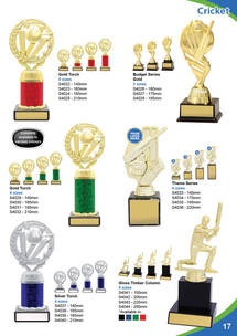 Cricket Trophies and Awards p17