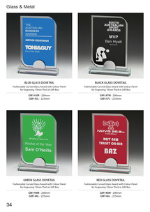 Glass Awards Page 34 Glass Awards Page 34
