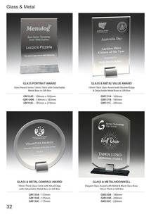 Glass Awards Page 32 Glass Awards Page 32