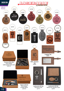 Keychains / Badges / Pens & Accessories p118
