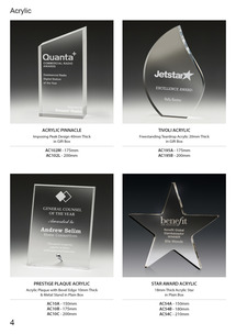 Acrylic Awards Page 4