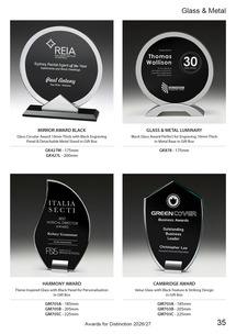 Glass Awards Page 35 Glass Awards Page 35