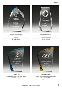 Acrylic Awards Page 3