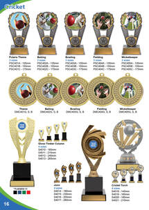 Cricket Trophies and Awards p16