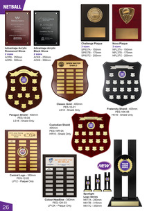 Netball Awards Page 26 Netball Awards Page 26