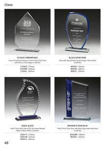 Glass Awards Page 46 Glass Awards Page 46