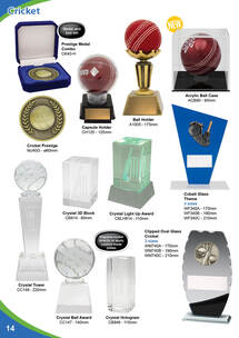 Cricket Trophies and Awards p14