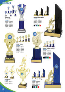 Cricket Trophies and Awards p18