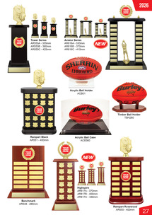 Aussie Rules Ball Holders Page 27