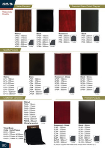 Plaques & Shields page 90