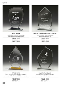 Glass Awards Page 36 Glass Awards Page 36