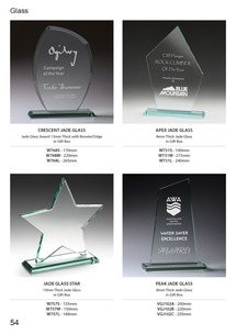 Glass Awards Page 54 Glass Awards Page 54