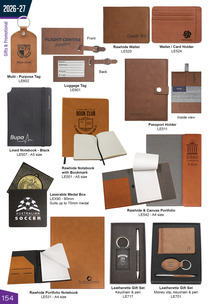 Promotional & Giftware p 154